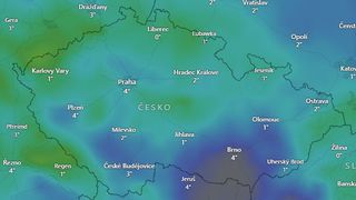 Česko zasype sníh, varovali meteorologové